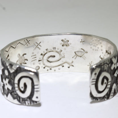 Bracelet Petroglyphes par Kee Yazzie 5-1/2"