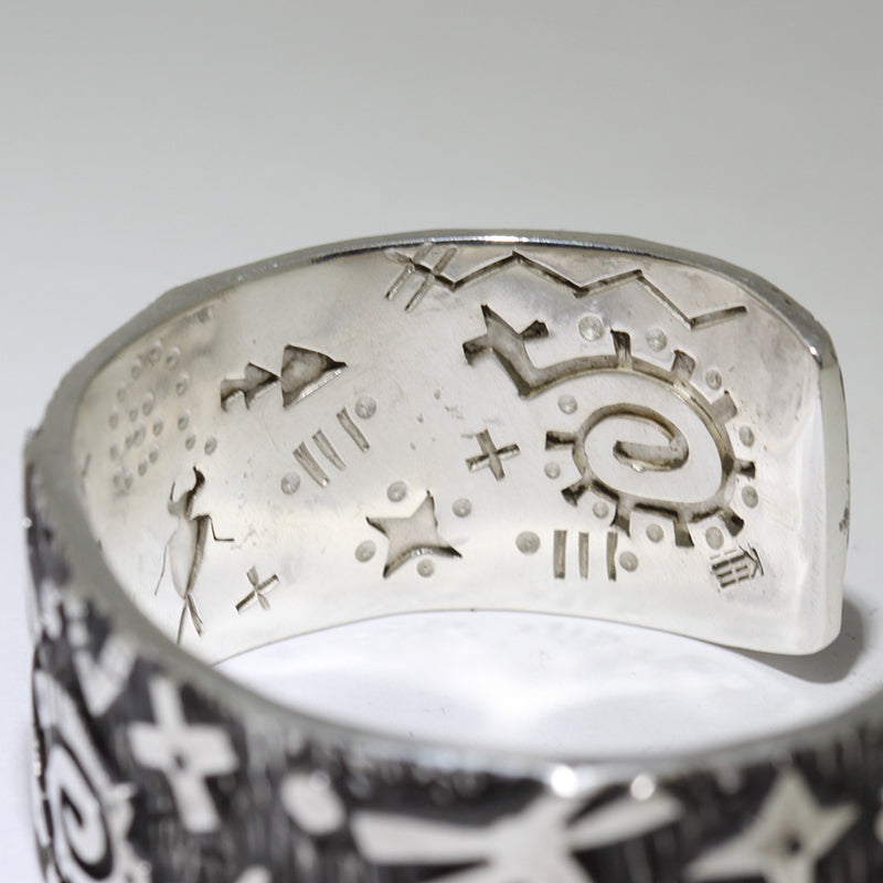 Bracelet Petroglyphes par Kee Yazzie 5-1/2"