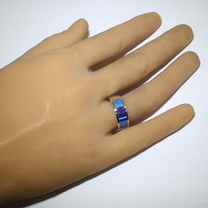 Anillo con incrustaciones de Wayne Muskett T.9