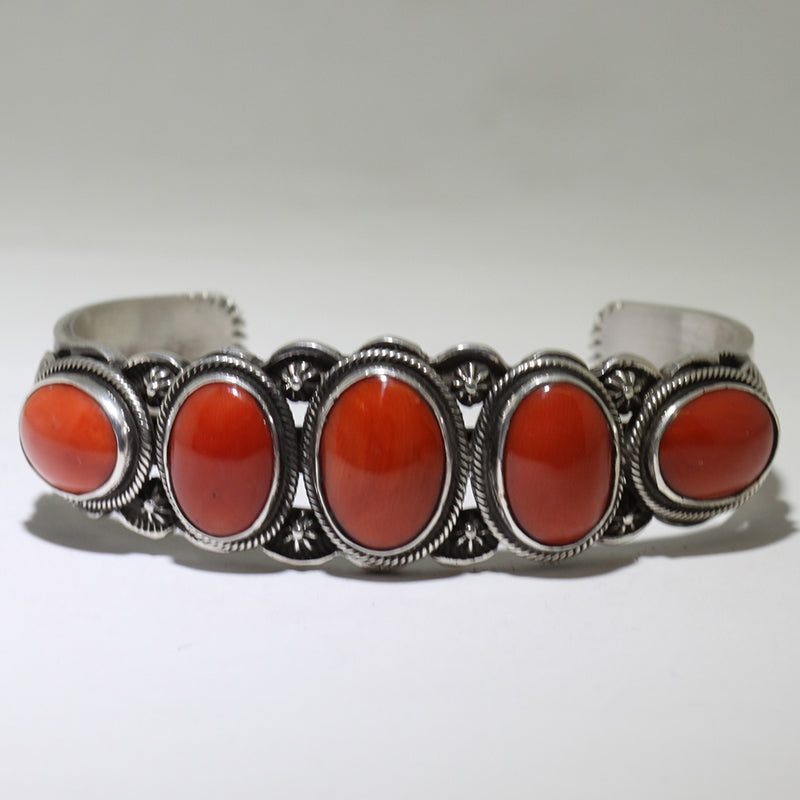 Bracelet en corail par Steve Arviso 13,3 cm