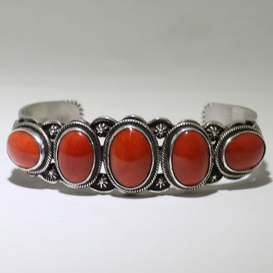 Pulseira de Coral por Steve Arviso 13,3 cm