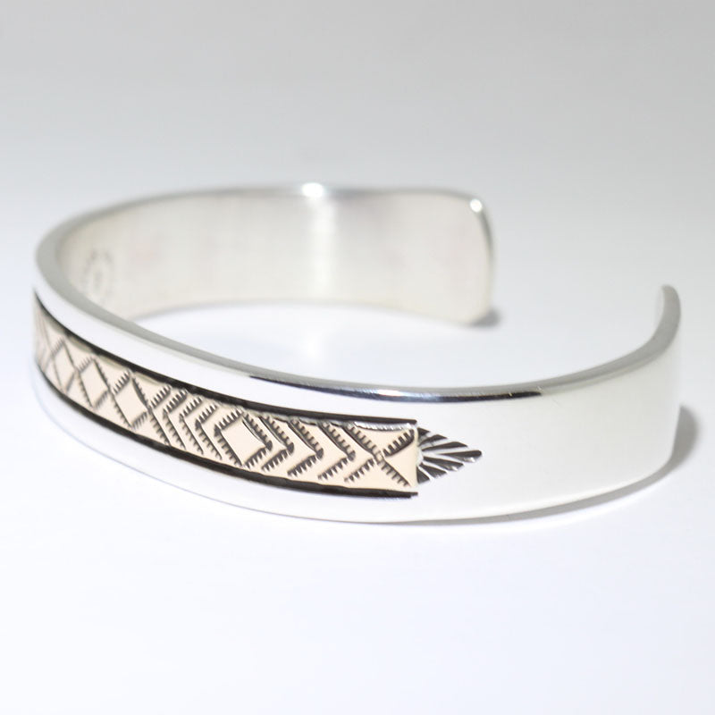 Bracciale in 14K/Argento di Bruce Morgan 6-1/4"