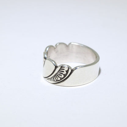 Серебряное кольцо от Стива Йеллоухорса размер 11.5