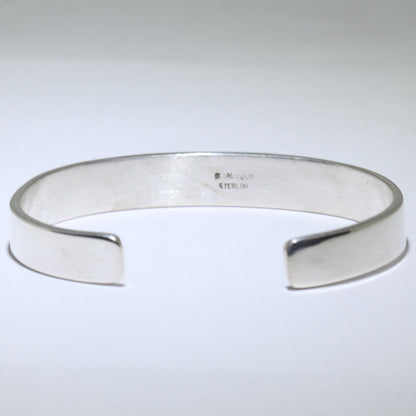 Pulsera de plata de Bruce Morgan