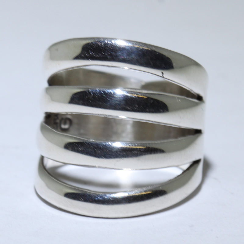 Silver Split Ring by Navajo