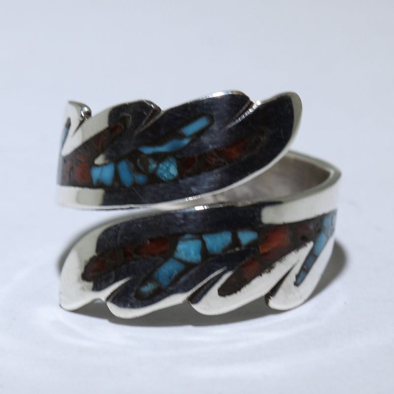 Inlay Ring by Navajo- 8