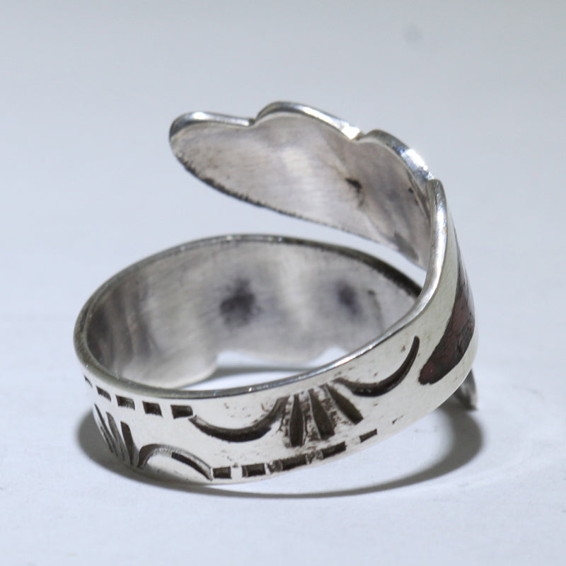 Anillo con incrustaciones por Navajo - 8