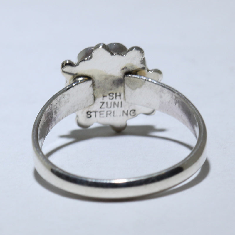 Inlay-Ring von Zuni - Größe 7