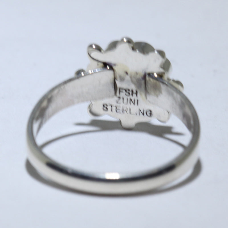 Inlay-Ring von Zuni - Größe 6.5