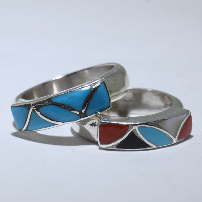 Inlay Ring by Zuni