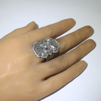 Zilveren ring van Marty Gishal - maat 10,5
