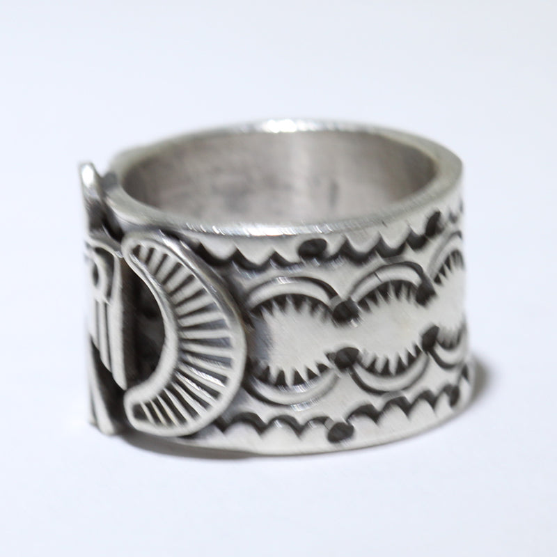 Серебряное кольцо от Бо Ривза - размер 7