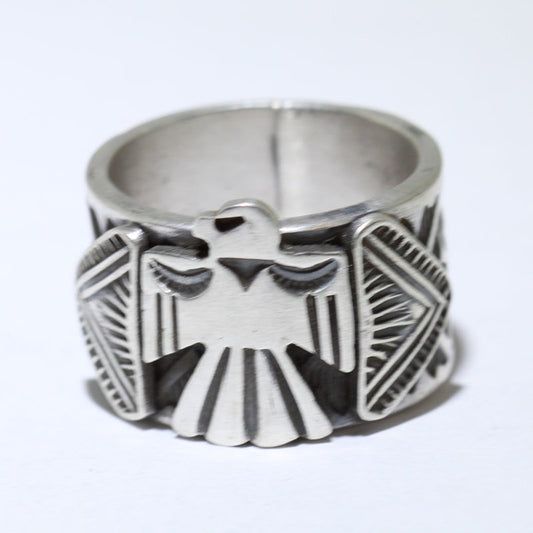 Серебряное кольцо от Бо Ривза - размер 7.5