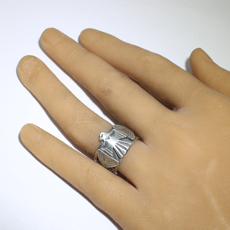 Anillo de plata de Bo Reeves - Talla 7.5