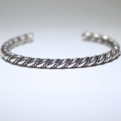 Pulsera de plata de 5 pulgadas