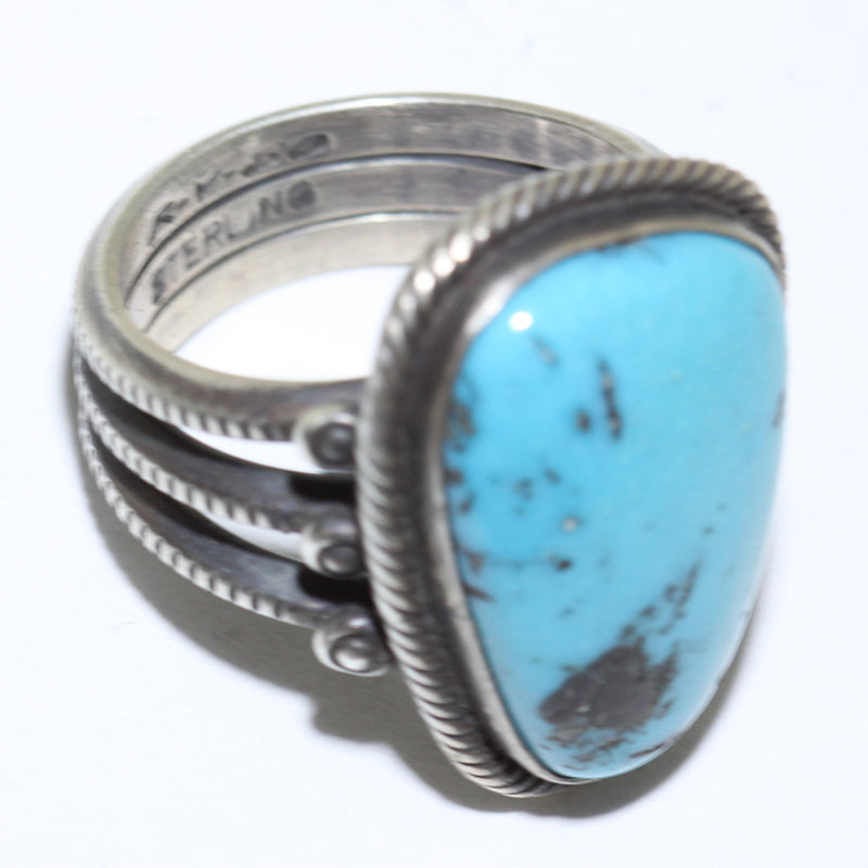 แหวนเพชรสีน้ำเงินโดย สตีฟ อาร์วิสโซ - ขนาด 10