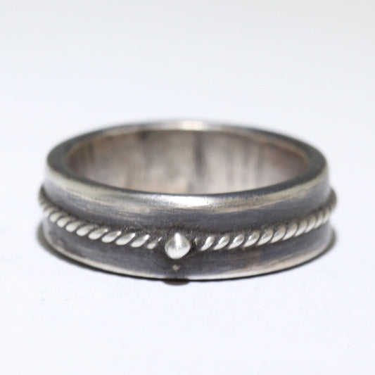 Silver Ring by Steve Arviso- 8