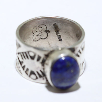 Bague Lapis par Arnold Goodluck - Taille 5.5