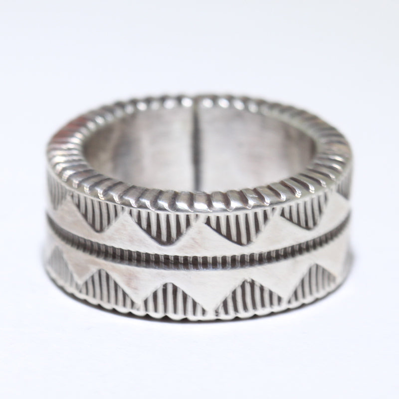 Silver Ring by Arnold Goodluck- 7.5