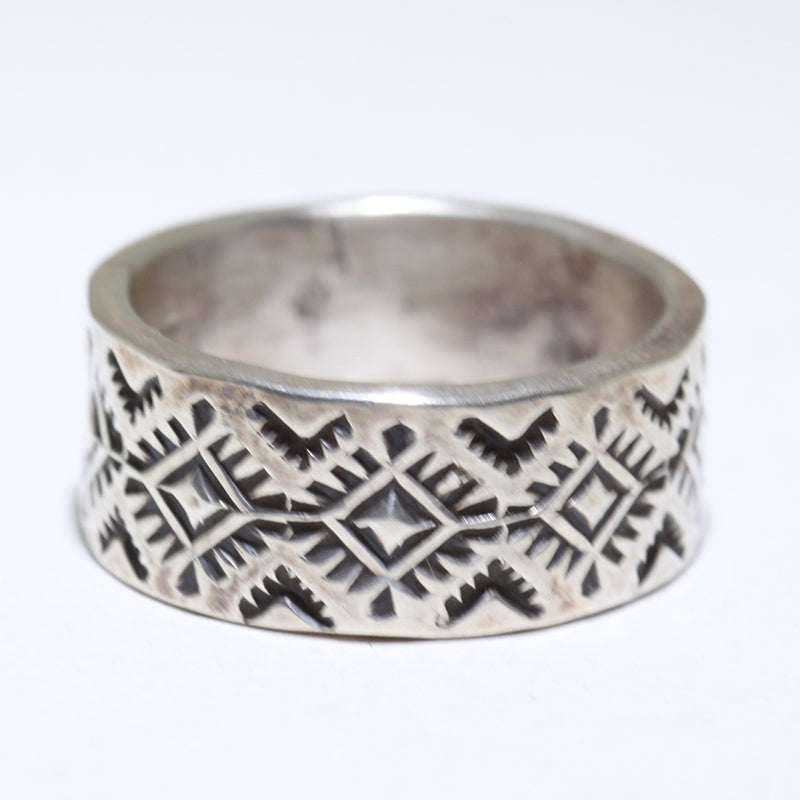 Silver Ring by Arnold Goodluck- 11