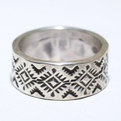 Silver Ring by Arnold Goodluck- 11