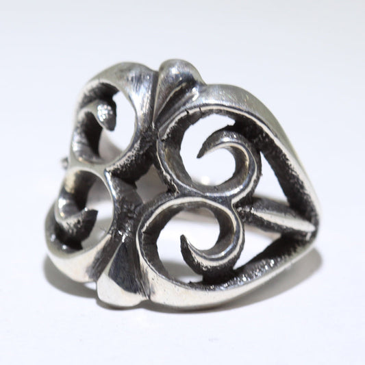 Silver Ring by Aaron Anderson- 9