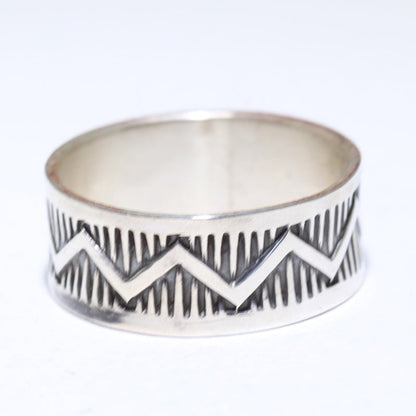 Bague en argent par Darrell Cadman - Taille 12.5