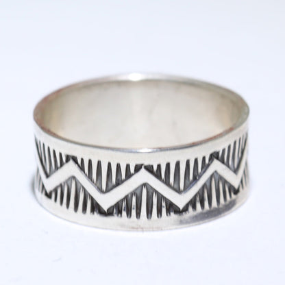 Silver Ring by Darrell Cadman- 12.5