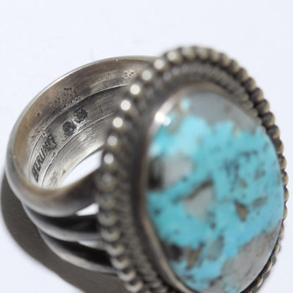 Bague Kingman par Robin Tsosie - Taille 6