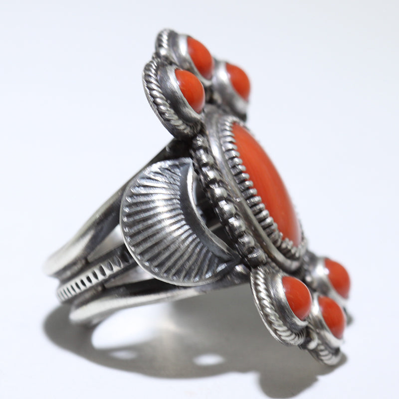 Coral Ring by Steve Arviso- 7.5