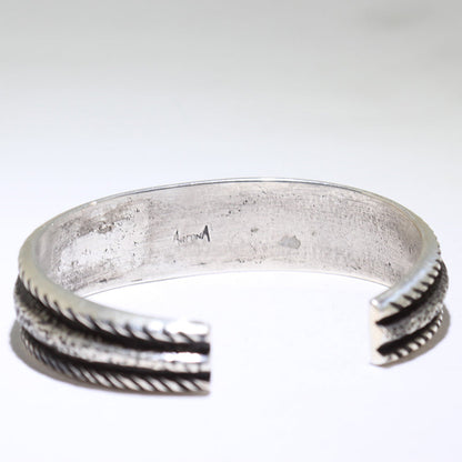 Bracelet en argent par Aaron Anderson 13,3 cm
