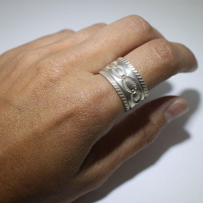 赫曼·史密斯 Jr 的印章戒指，尺寸 9.5