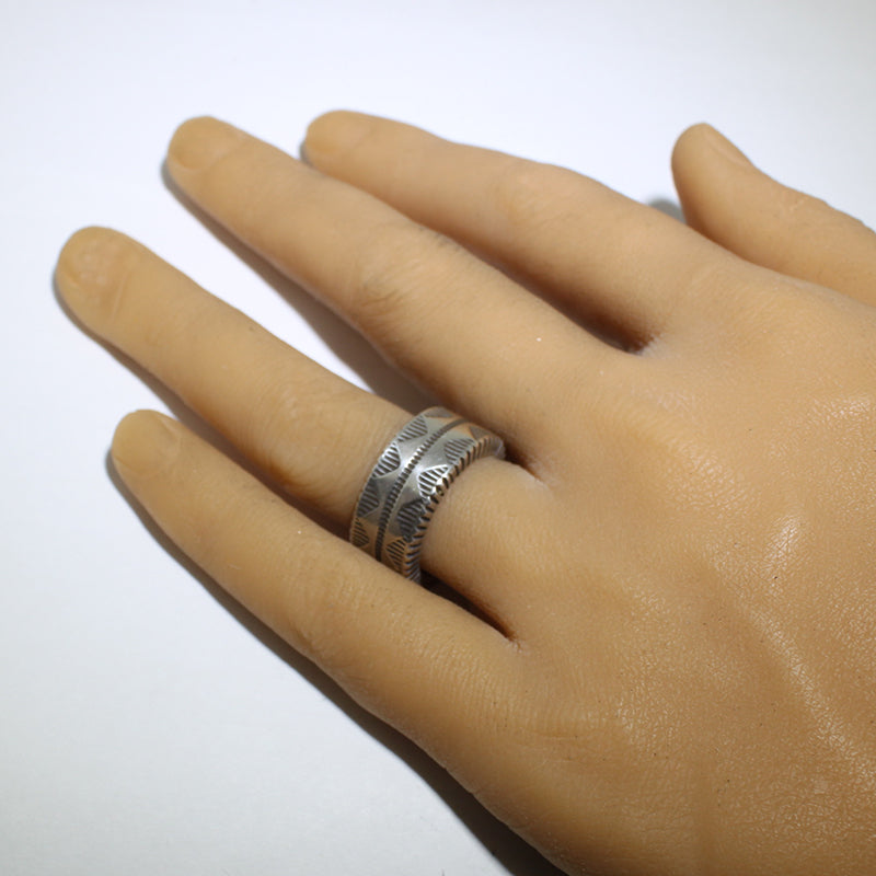 Bague en argent par Arnold Goodluck - Taille 7.5