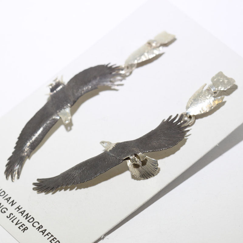Eagle Earrings by Wil Paul Arviso