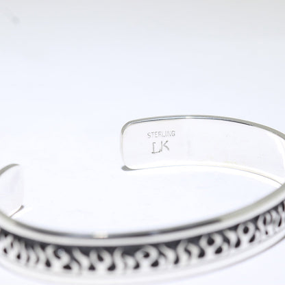 Bracelet en argent par Lucion Koinva 5-1/4"