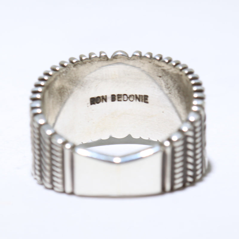 Silver Ring by Ron Bedonie- 11