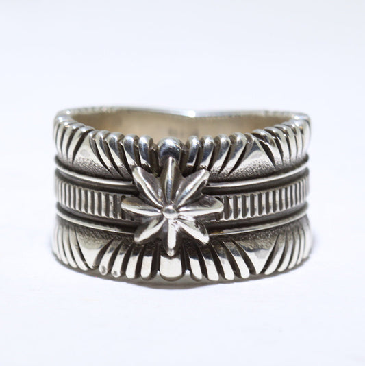 Bague en argent par Ron Bedonie- 12