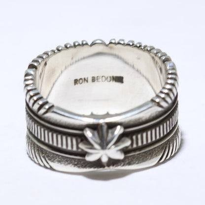 Silver Ring ni Ron Bedonie - 12
