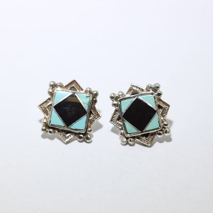 Anting-Anting Inlay oleh Stone Weaver