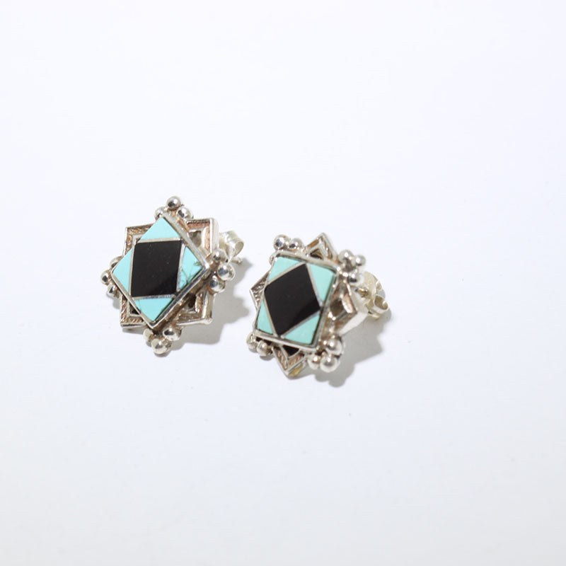 Anting-Anting Inlay oleh Stone Weaver