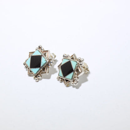 Anting Inlay oleh Stone Weaver