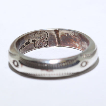 Silver Ring by Arnold Goodluck- 10