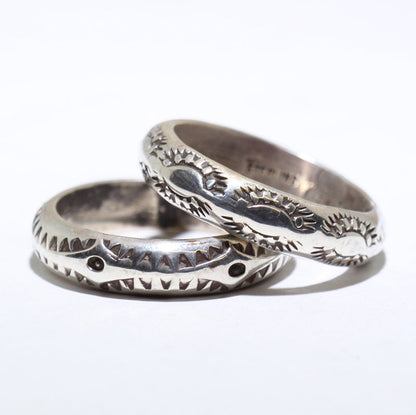 Silver Ring by Arnold Goodluck- 10