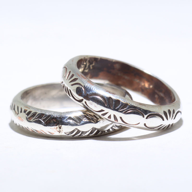 Silver Ring by Arnold Goodluck- 10.5