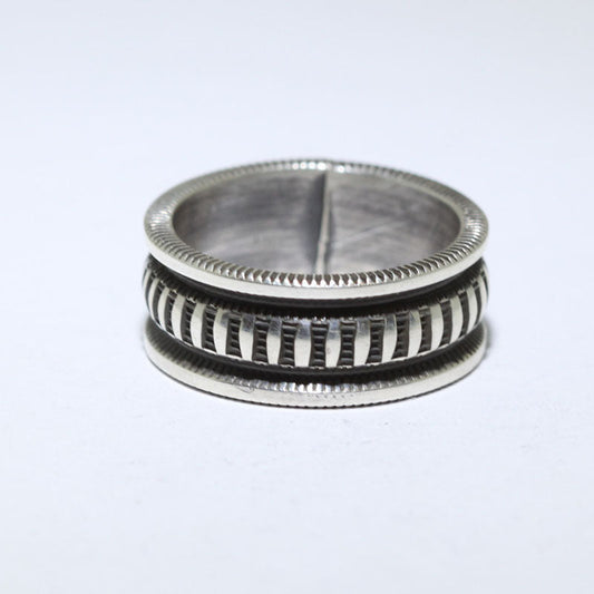 Zilveren Ring van Harrison Jim maat 11.5