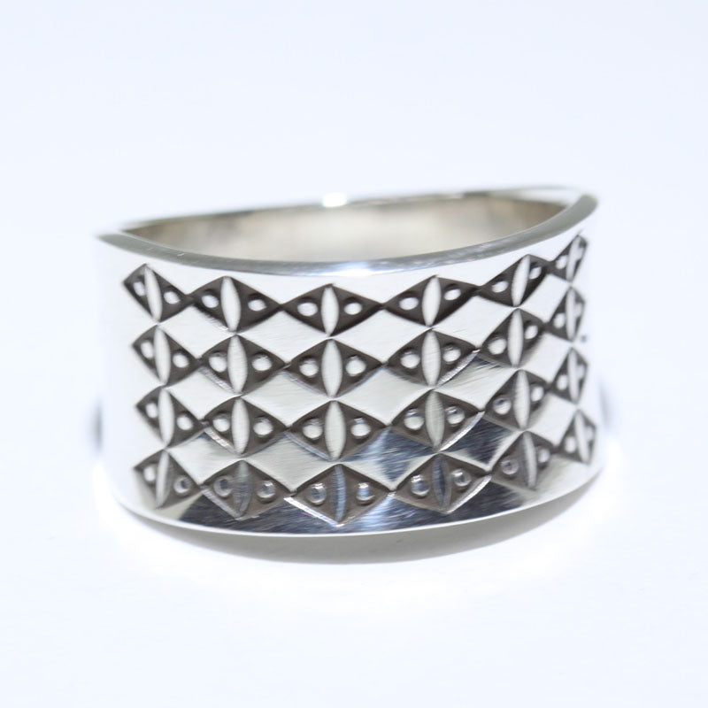 诺伯特·佩什拉凯设计的银戒指 - 10.5号