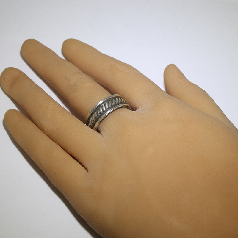 Silver Ring by Harrison Jim size11.5