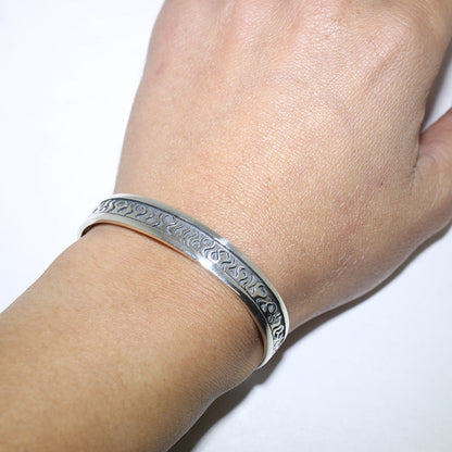 Bracelet en argent par Lucion Koinva 5"