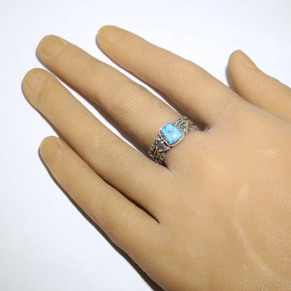 แหวน Morenci โดย Tsosie White - ขนาด 9.5