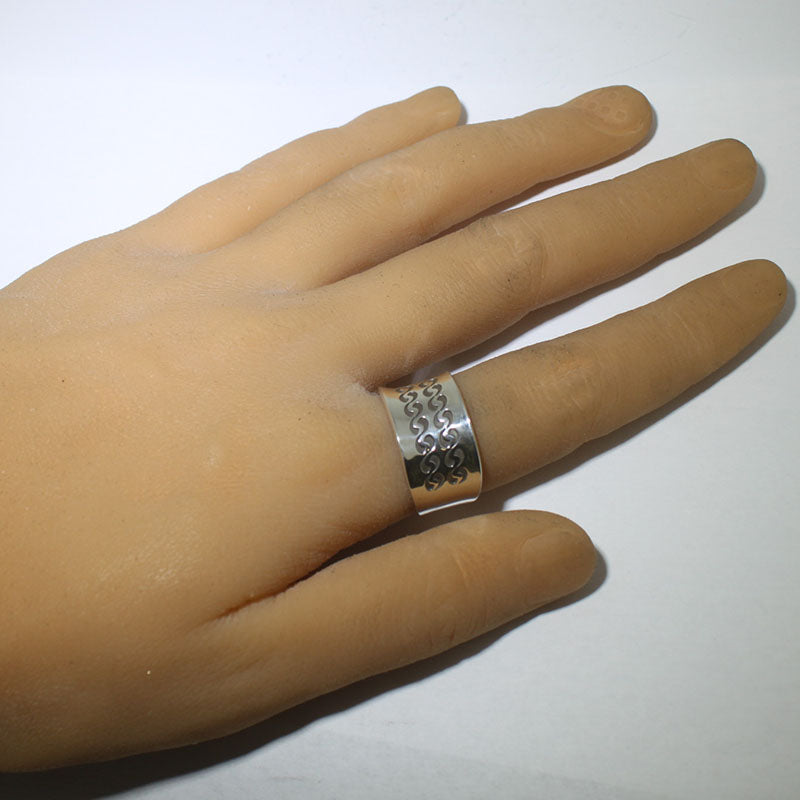 诺伯特·佩什拉凯的银戒指 - 9.5